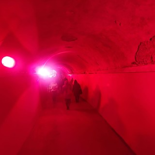 Savona, riaperta dopo anni la galleria del Garbasso tra il rosso fuoco e la musica (FOTO e VIDEO) Savona, riaperta dopo anni la galleria del Garbasso tra il rosso fuoco e la musica (FOTO e VIDEO)
