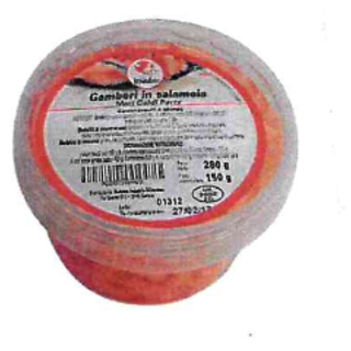 Allerta a non consumare gamberetti precotti in salamoia di ditta genovese, prodotto contiene solfiti estremamente pericolosi per soggetti sensibili