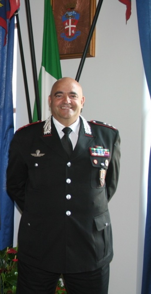 Il Comandante dei Carabinieri di Savona, Giovanni Garau