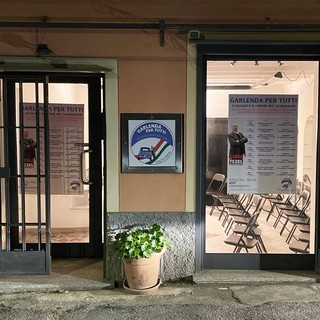 Garlenda 2024, il candidato sindaco Luigi Tezel inaugura il point elettorale