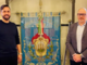 Nella foto Charles Caviglia Boni e l'ex Commissario Giorgio Ariberto Moranzoni