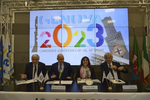 Genova si candida come Capitale Europea dello Sport 2023 (FOTO e VIDEO) Genova si candida come Capitale Europea dello Sport 2023 (FOTO e VIDEO)