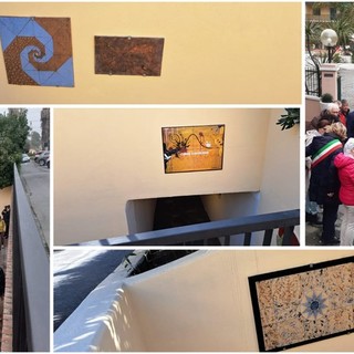 Celle, vandalizzata l'opera "Funzione di tre" nel sottopassaggio dei Piani