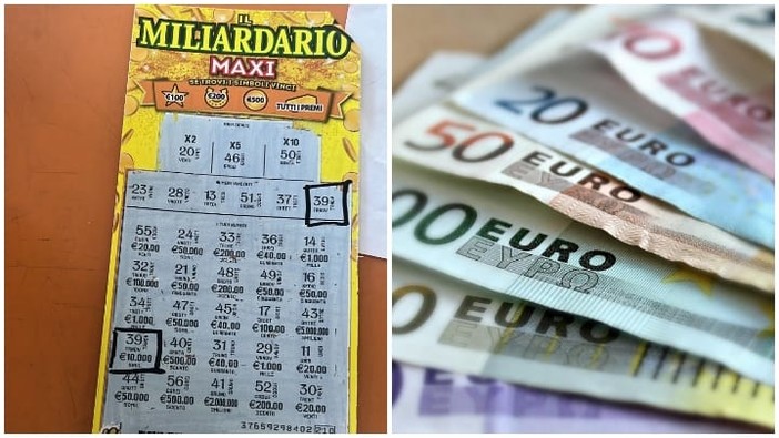 Cairo, vinti 10mila euro con il gratta e vinci Cairo, vinti 10mila euro con il gratta e vinci