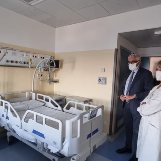 La visita dell'assessore regionale alla Sanità Gratarola al Centro Ictus