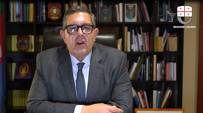 Il discorso di fine anno del presidente della Regione Giovanni Toti (Video)