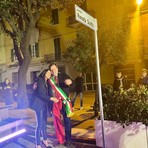 A Savona inaugurati i Giardini Renata Scotto: dedicato all'artista savonese lo spazio antistante il teatro Chiabrera