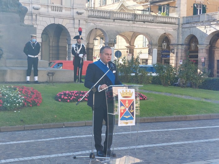 Savona, celebrazione della "Giornata delle Forze Armate e dell’Unità Nazionale" Savona, celebrazione della "Giornata delle Forze Armate e dell’Unità Nazionale"