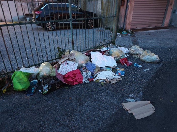 Savona, rifiuti abbandonati accumulati dal forte vento in via Bevilacqua: "Situazione segnalata più volte, nulla è stato fatto" Savona, rifiuti abbandonati accumulati dal forte vento in via Bevilacqua: "Situazione segnalata più volte, nulla è stato fatto"
