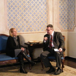 Albenga: il sindaco Guarnieri ospite a "Tam tam Notizie" di Imperia Tv