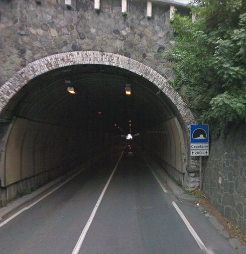 Senso unico alternato sulla via Aurelia per la manutenzione degli impianti a servizio delle gallerie ‘Capotorre’ e ‘Valloria’