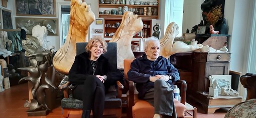 Celle, lutto per la scomparsa del pittore e scultore Giovanni Servettaz