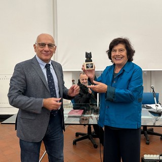 Premio "Artigiano Ligure del Cinema" 2023: il riconoscimento va a Fiorella Giovanelli Amico Premio "Artigiano Ligure del Cinema" 2023: il riconoscimento va a Fiorella Giovanelli Amico