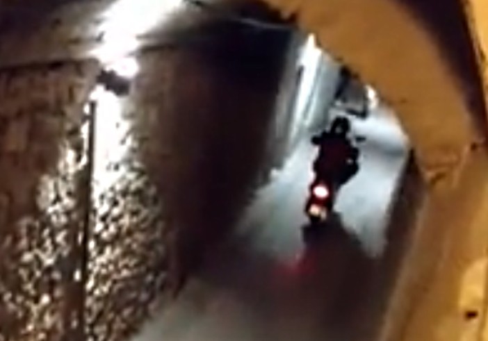 Toirano:  motociclisti spericolati nell’occhio della videocamera