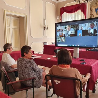 Un momento della riunione finale della Giuria Tecnica Un momento della riunione finale della Giuria Tecnica