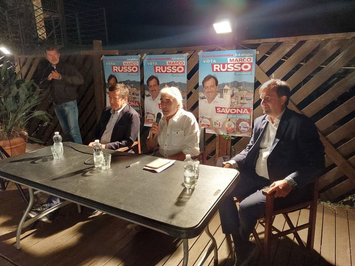 Savona, il sindaco di Bergamo Gori a sostegno del candidato Russo: "Di solito si inizia dalla politica, lui è partito invece dalle idee, ottimo lavoro"