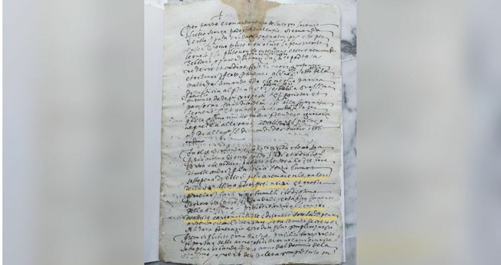 Foto dalla pagina Facebook dell'Archivio di Stato di Savona