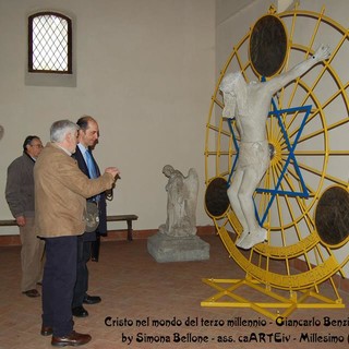 Lo scultore di Millesimo Giancarlo Benzi domani mattina su Rai 3