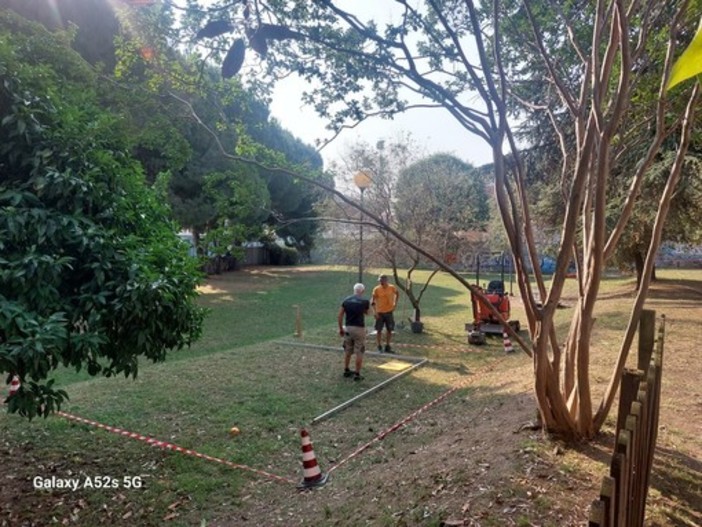 Un patto tra Comune, Auser e Scuola Edile per i giardini Baden Powell