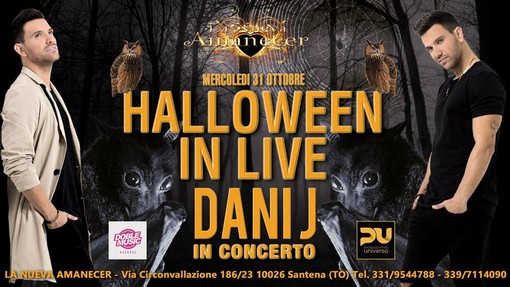 A Torino Halloween in live: concerto di Dani J A Torino Halloween in live: concerto di Dani J