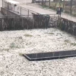 La Val Bormida colpita questo pomeriggio da una violenta grandinata