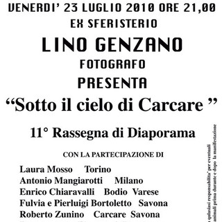 Carcare: stasera lo spettacolo di diaporama in piazza