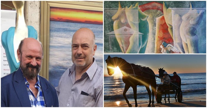 Giuliano Ottaviani e Tommy Marinelli: a Loano due artisti a confronto Giuliano Ottaviani e Tommy Marinelli: a Loano due artisti a confronto