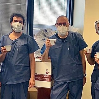 Giovannacci Caffè dona il suo caffè e le sue colombe pasquali agli Ospedali di Pietra Ligure e Albenga