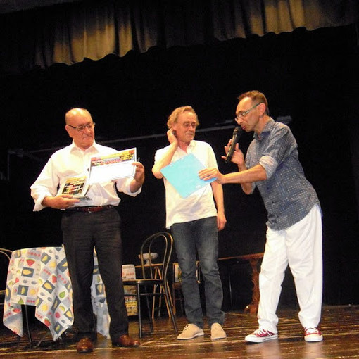 Finalissima di "Giovani Senza Confini" a Varazze: l'ospite d'onore Andrea Vitali omaggia Camilleri