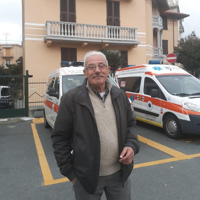 Albissola e la Croce d'Oro in lutto per la scomparsa dello storico milite Gigi Rebagliati