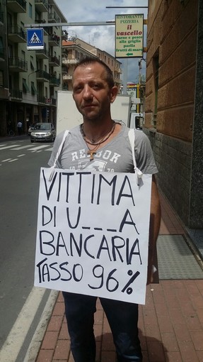 Gianluca Grippo, foto dal presidio