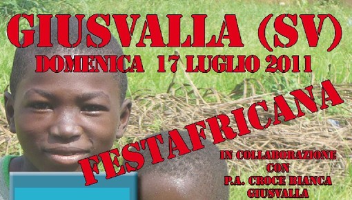 Giusvalla: domenica profumi e suoni d'Africa alla IX "Festafricana"