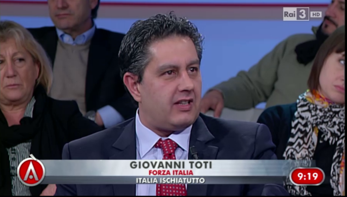 "Novi è in Liguria": rivelazione di Giovanni Toti ad Agorà "Novi è in Liguria": rivelazione di Giovanni Toti ad Agorà