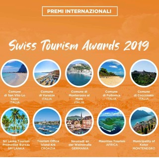 Varazze conquista il podio ai prestigiosi "Swiss Tourism Awards"