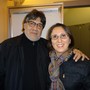 In foto Silvia Gullino con il compianto Luis Sepúlveda