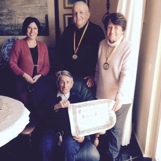 100 anni per Giambattista Bignone, un uomo che ha fatto la storia di Albenga (FOTO)