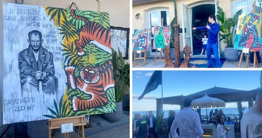 Festa di inizio estate al Grand Hotel Alassio: tra opere d’arte e una cena romantica, l’avvio della bella stagione