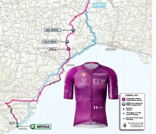 Albenga, il Giro d’Italia attraversa la città: scatta il piano viabilità per la 12ª tappa "Imperia–Novi Ligure"