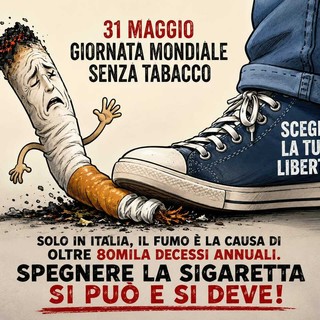 Il 31 maggio si celebra la Giornata mondiale senza tabacco, perché è importante