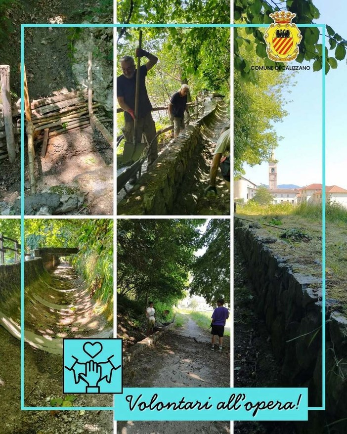 Calizzano, nasce il gruppo dei "volenterosi volontari": riportata l’acqua alla bialera di Rionero Calizzano, nasce il gruppo dei "volenterosi volontari": riportata l’acqua alla bialera di Rionero