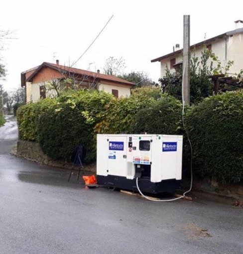 Roccavignale, gruppo elettrogeno per risolvere gli sbalzi di elettricità