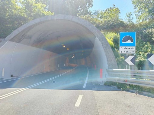 Vado Ligure, incidente nella galleria San Genesio: strada riaperta dopo alcune ore