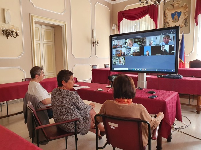 Un momento della riunione finale della Giuria Tecnica