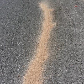 #Infoviabilità: sversamento di gasolio sulla Strada Provinciale tra Pietra Ligure e Giustenice
