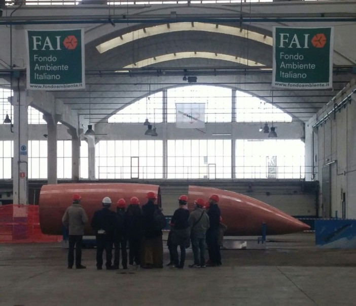 Il FAI torna ad aprire l'hangar Piaggio e la Fortezza di Castelfranco a Finale Ligure Il FAI torna ad aprire l'hangar Piaggio e la Fortezza di Castelfranco a Finale Ligure
