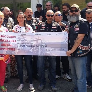 Gli Hells Angels MC di Savona e Cuneo organizzano una giornata benefica per la Casa Famiglia Pollicino di Imperia