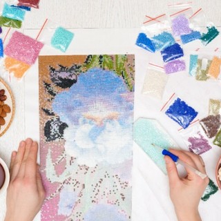 Diamond painting: il mindfulness creativo Diamond painting: il mindfulness creativo