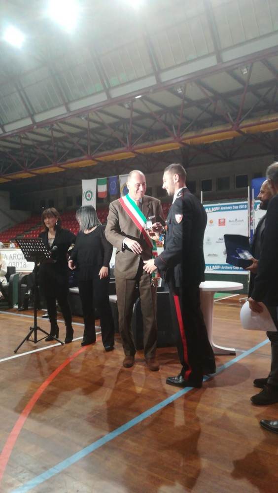 Alassio: oggi la consegna dell'Adelasia al vice brigadiere dell'Arma dei Carabinieri Vittorio Iermano Alassio: oggi la consegna dell'Adelasia al vice brigadiere dell'Arma dei Carabinieri Vittorio Iermano