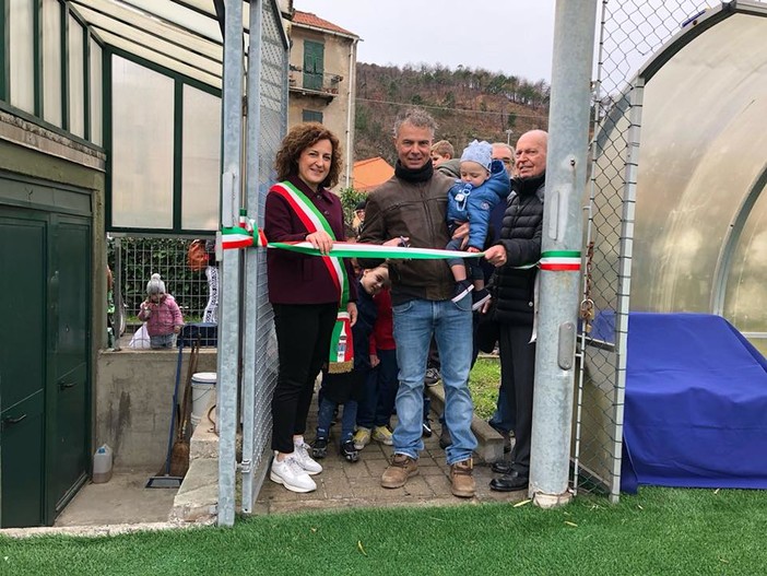 Inaugurato il "Cafferini", nuovo campo sportivo di Porto Vado