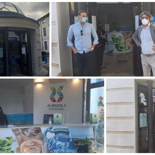 Albissola, riapre l'ufficio Iat di piazza Lam. Sindaco Nasuti: "La casa degli operatori e dei turisti" Albissola, riapre l'ufficio Iat di piazza Lam. Sindaco Nasuti: "La casa degli operatori e dei turisti"